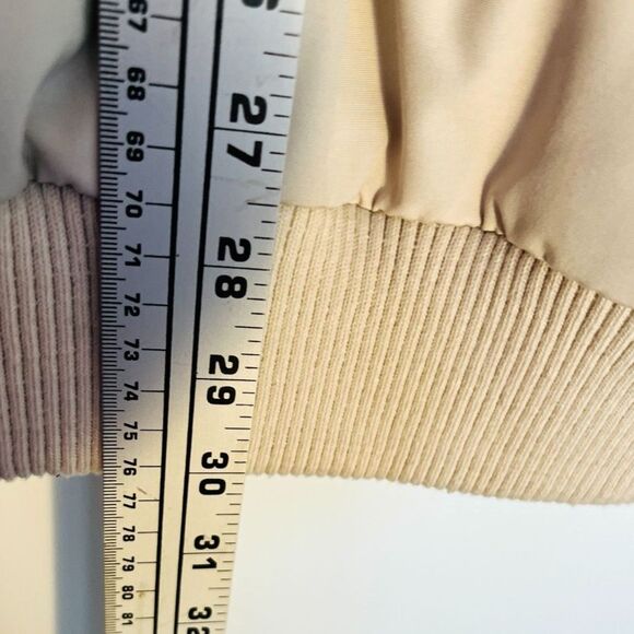 Guess Men's Cream Front-Zip Logo Faux Fur Hooded Parka Coat Jacket Size XL//TG - Picture 9 of 12